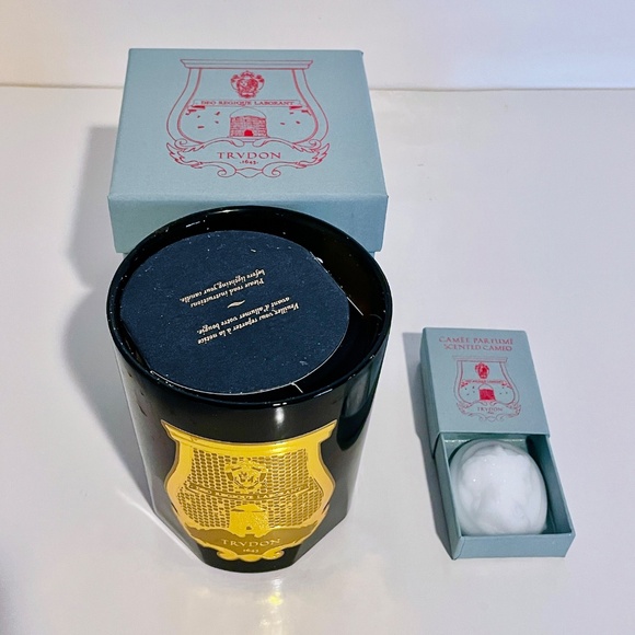 Cire Trudon Trianon Classic Candle 9.5 oz 270 g & Abd El Kader Scented Cameo New - Picture 3 of 12